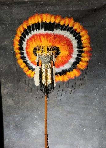 Sunburst Navajo Indian Headdress War Bonnet Sunburst Navajo Indian Headdress War Bonnet