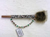 Native American Style Small Beaded Ceremonial Horn Pipe