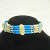 4-Row Turquoise Native American Style Choker