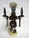 6" Navajo Made Apache Crown Dancer Kachina Doll