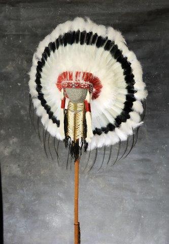 Black Cloud Authentic Navajo Indian Headdress WarBonnet Black Cloud Authentic Navajo Indian Headdress WarBonnet
