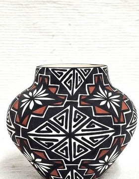 Acoma Hand-painted Pot