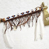 Native American Made Brass Hatchet with Pipe