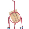 Native American Dreamcatcher in Blush Pink Leather