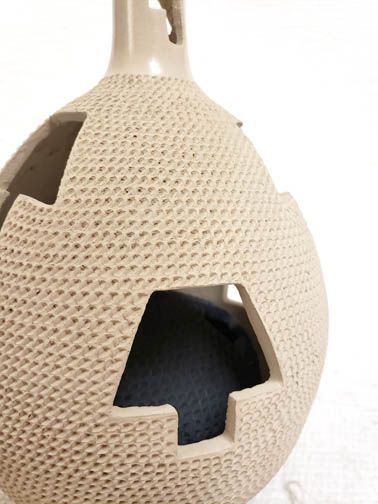 Mata Ortiz Handbuilt Pot in a Pot