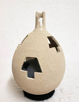 Mata Ortiz Handbuilt Pot in a Pot