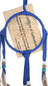 Native American Dreamcatcher in Blue