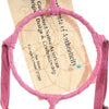 Native American Dreamcatcher in Bright Pink Leather