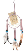 Native American Dreamcatcher in Blush Pink (Large)