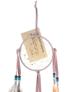 Native American Dreamcatcher in Blush Pink (Large)