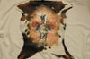 Hand-Painted Goat Hide (Rodeo Cowboy)