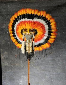 Sunburst Navajo Indian Headdress War Bonnet