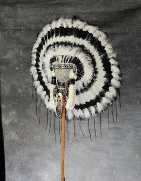 Shadow Dancer Authentic Navajo Indian Headdress WarBonnet