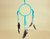 4" Native American Dream Catcher - Turquoise