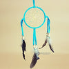 4" Native American Dream Catcher - Turquoise