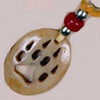 Wolf Track Bone Pendant