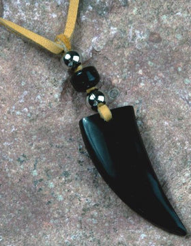 Bear Claw Horn Pendant