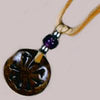 Medicine Wheel Bone Pendant