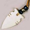 Arrowhead Bone Pendant