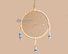 6" Native American Deer Skin Dreamcatcher