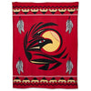 Native American Design Fleece Blanket - Raven by Missouri River