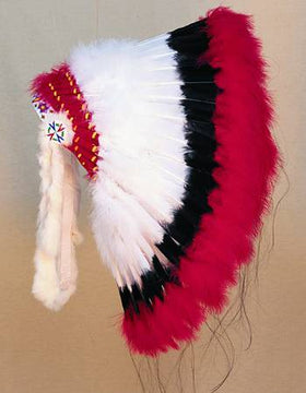 Deluxe Native American Style Headdress Warbonnet Kit