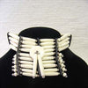 Native American Miniature Breastplate in White