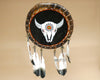 14" Navajo Rawhide Skull Shield