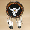 14" Navajo Rawhide Skull Shield