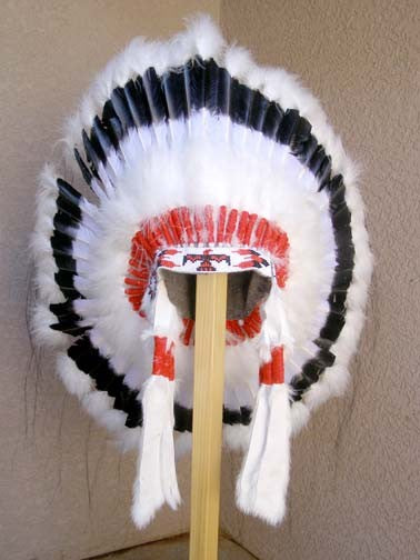 Native American Black Cloud Warbonnet