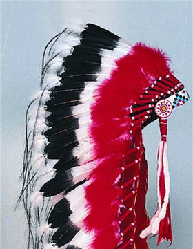 Imported Deluxe Headdress Warbonnet Kit - Double Trailer