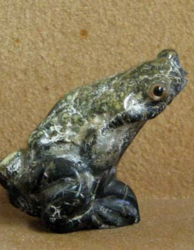 Zuni Carved Frog Fetish by Ron Laahty