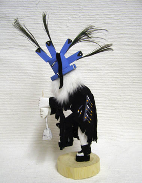10" Navajo Made Kokopelli Fertility Kachina Doll