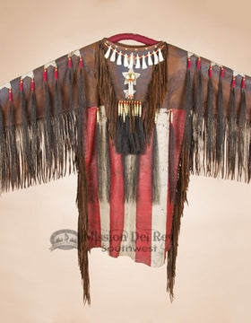 Native American Deer Skin Warshirt by Manny Silvas