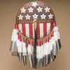 15" Tigua Indian Deer Skin Shield