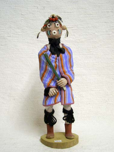 Antique Hopi Carved Mudhead Katsina Doll by Arthur Holmes Sr.