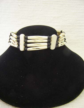 4-Row Abacus Style Native American Style Choker