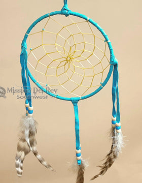 6" Native American Dream Catcher - Turquoise