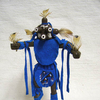 10" Navajo Made Mudhead Kachina Doll
