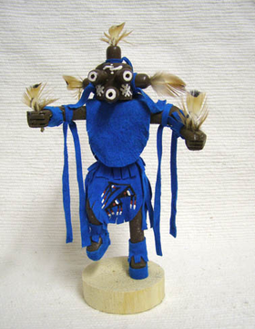 10" Navajo Made Mudhead Kachina Doll