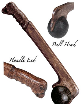 17.5" Wooden Bear War Club