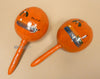 Mexican Gourd Rattle Pair