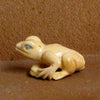 Zuni Carved Ivory Frog Fetish by Frank Nieto