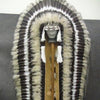 Desert Brown Double Trailer Navajo Indian Headdress War Bonnet