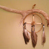 Navajo Deer Antler Dream Catcher - 4"