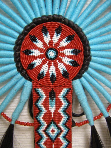 Native American Horsehair Bustle