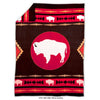Fleece Indian Blanket - White Buffalo by Missouri River