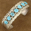 Native American Style Sleeping Beauty Bracelet