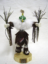 6" Navajo Made Squash Chief Kachina Dancer Doll