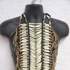 Economy White Native American  Breastplate